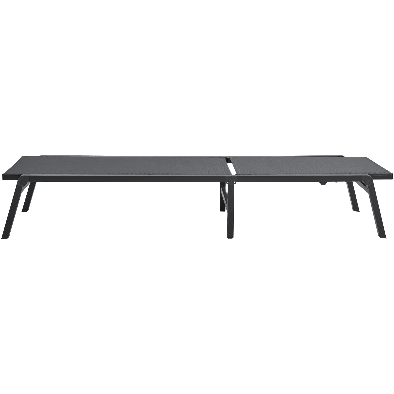 Outdoor Patio Lounge Chair With Adjustable 5 Position Backrest_voghion.com